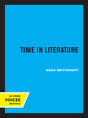 cover image of Time in Literature